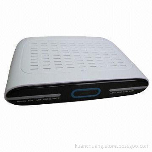 EPON ONU, ZXA10 F420 Optical Network Terminal,4 Ethernet +2 Voice Ports, English Firmware, SIP H.248